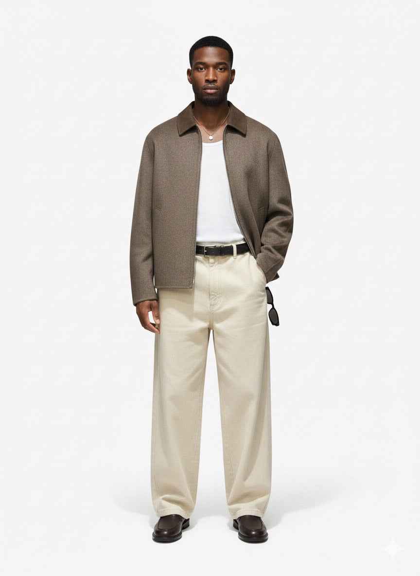 HUMEC Oversized Zipper Cardigan ā 400 GSM Brushed Fleece