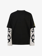 Urban Punk Layered Dr-Sleeve Tee