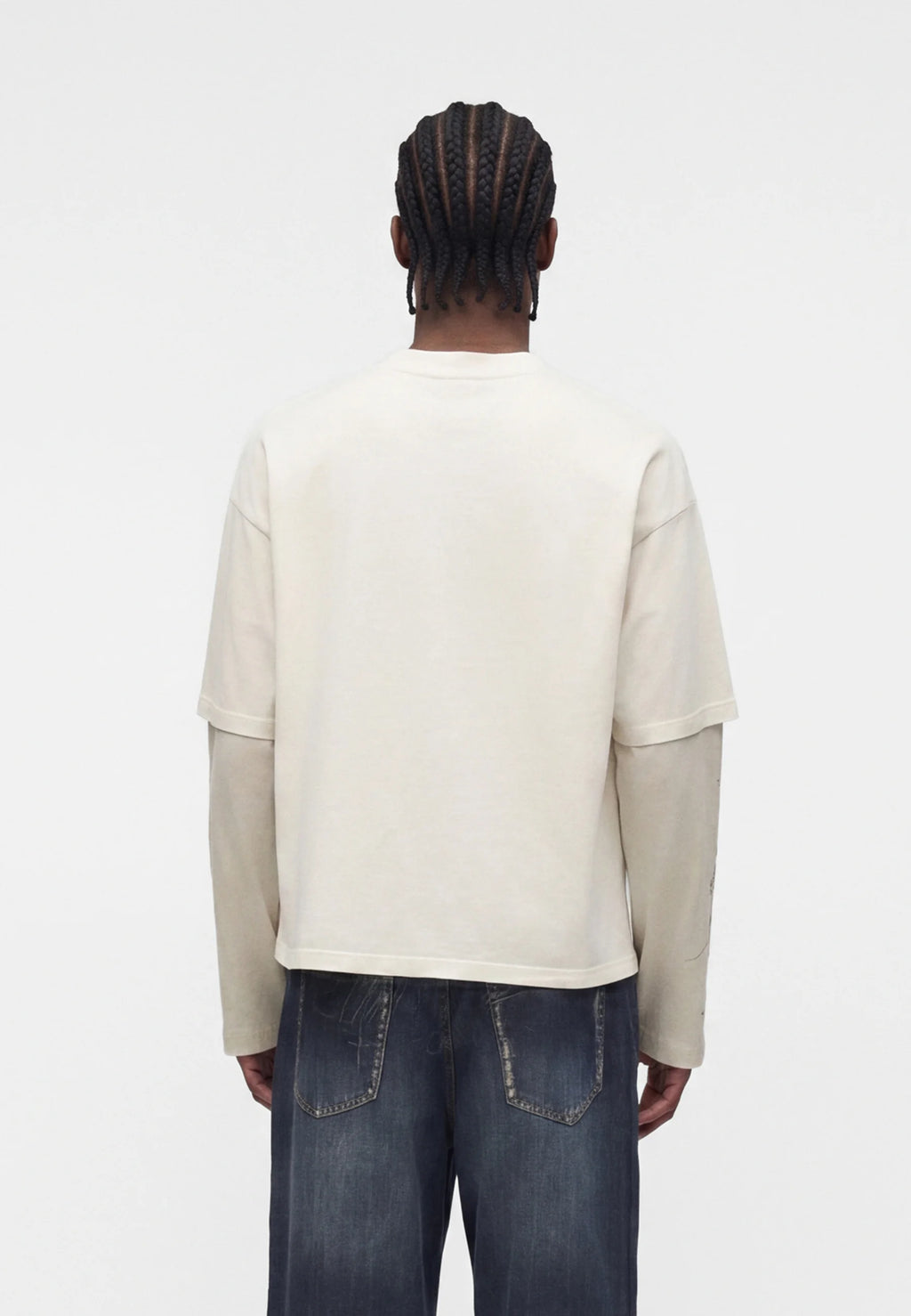 Divine White Streetwear Tee