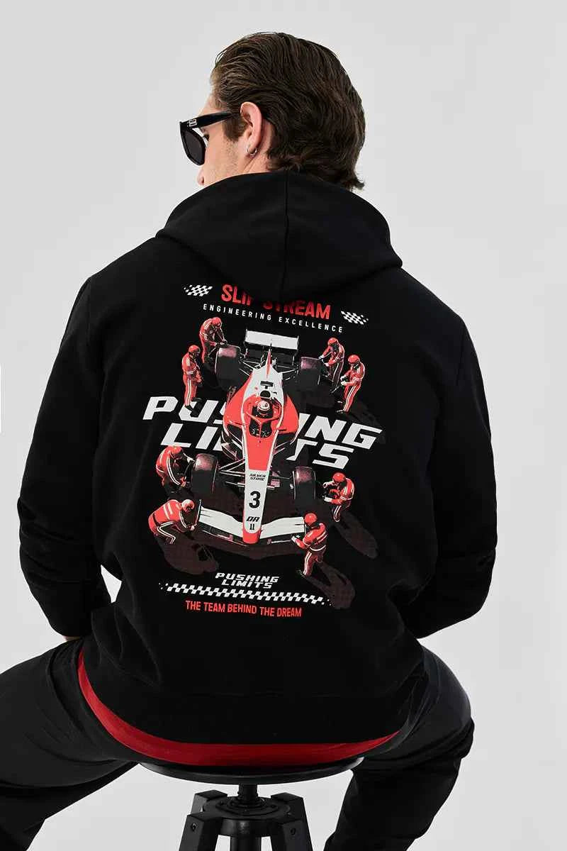 Pushing Limits Regular Fit Hoodie