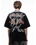 Saint Tears Studded Graphic Tee