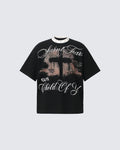 Saint Tears Studded Graphic Tee