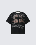 Saint Tears Studded Graphic Tee
