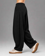 Premium Wide-Leg Utility Sweatpants