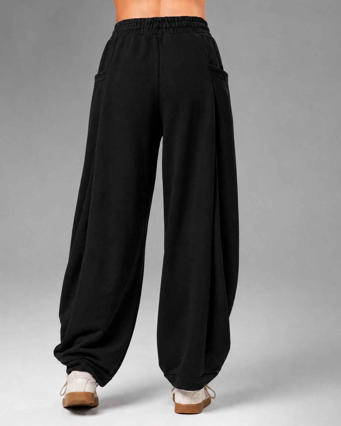 Premium Wide-Leg Utility Sweatpants