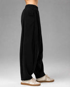 Premium Wide-Leg Utility Sweatpants