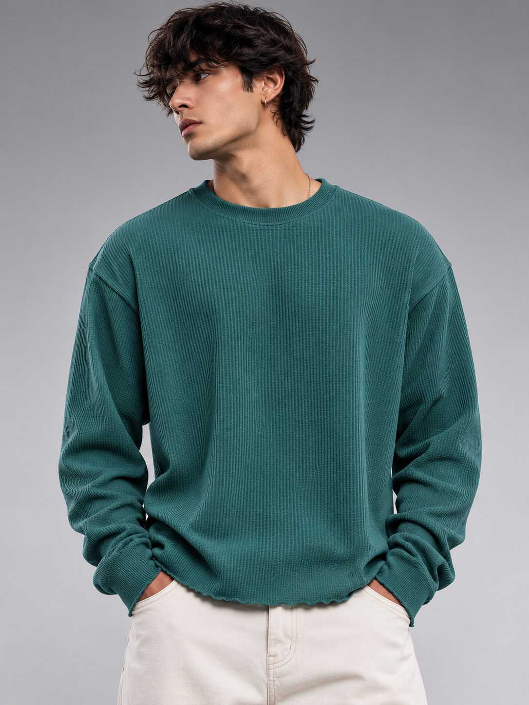 Waffle Full Sleeve Tee