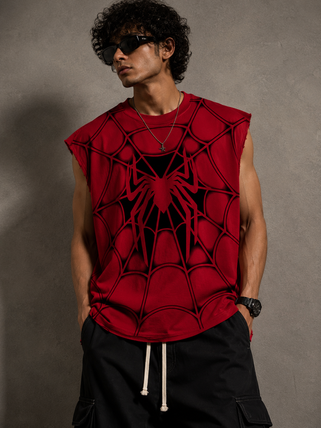 The Spider-Web of Destiny Tank Top