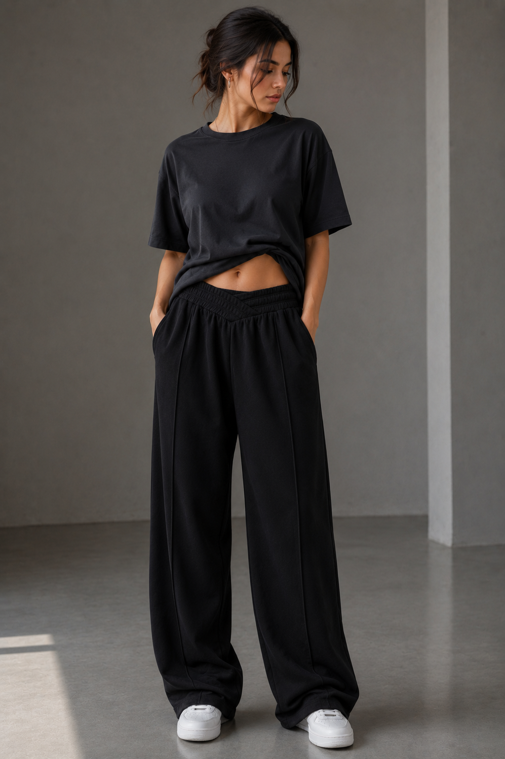Cross Belt Sweatpant