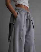 Silver Strap Flare Pant