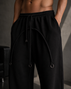 Silver Strap Flare Pant
