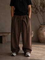 Silver Strap Flare Pant