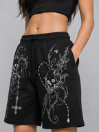 Trendy Gothic Shorts | HUMEC |
