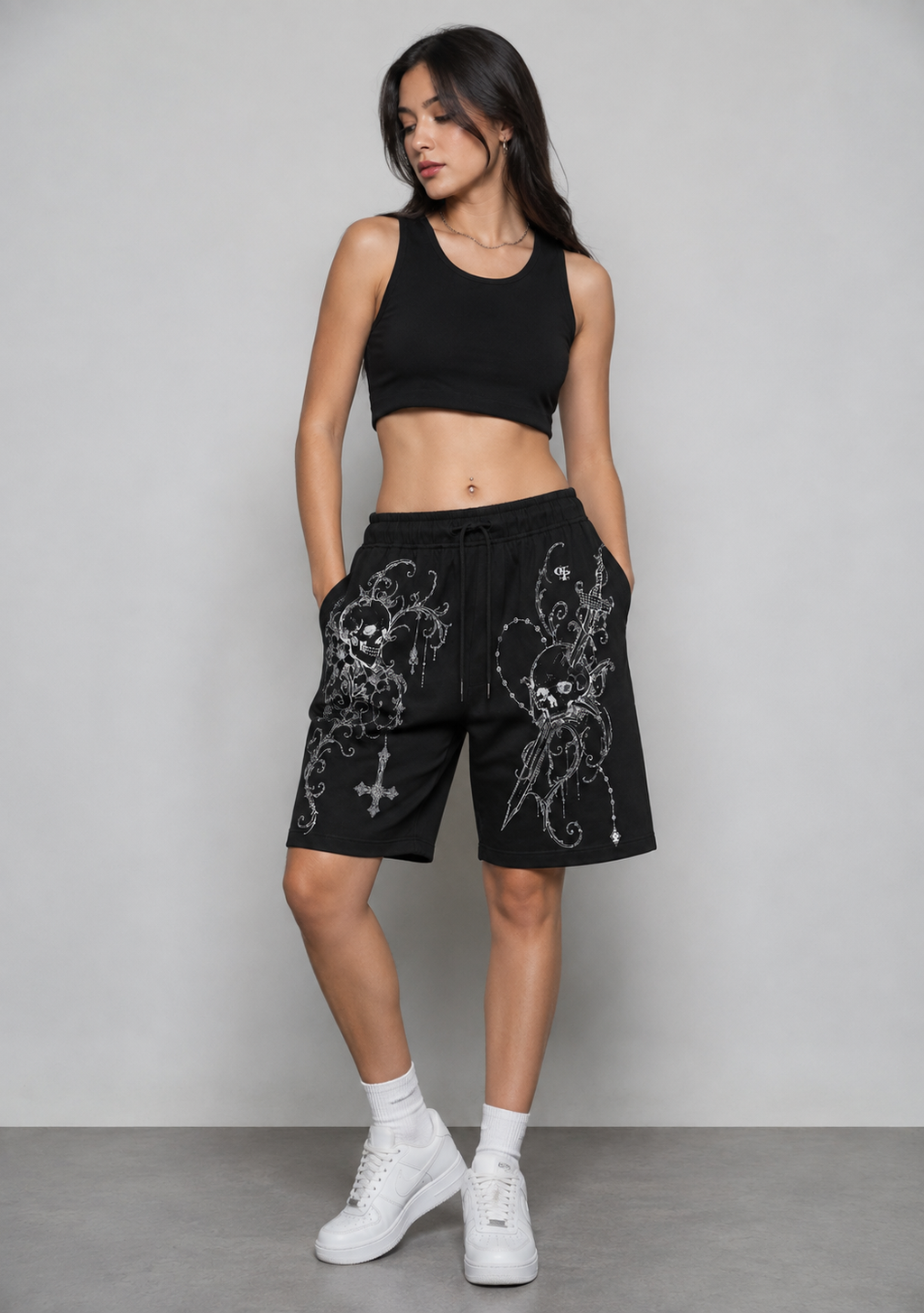 Trendy Gothic Shorts | HUMEC |