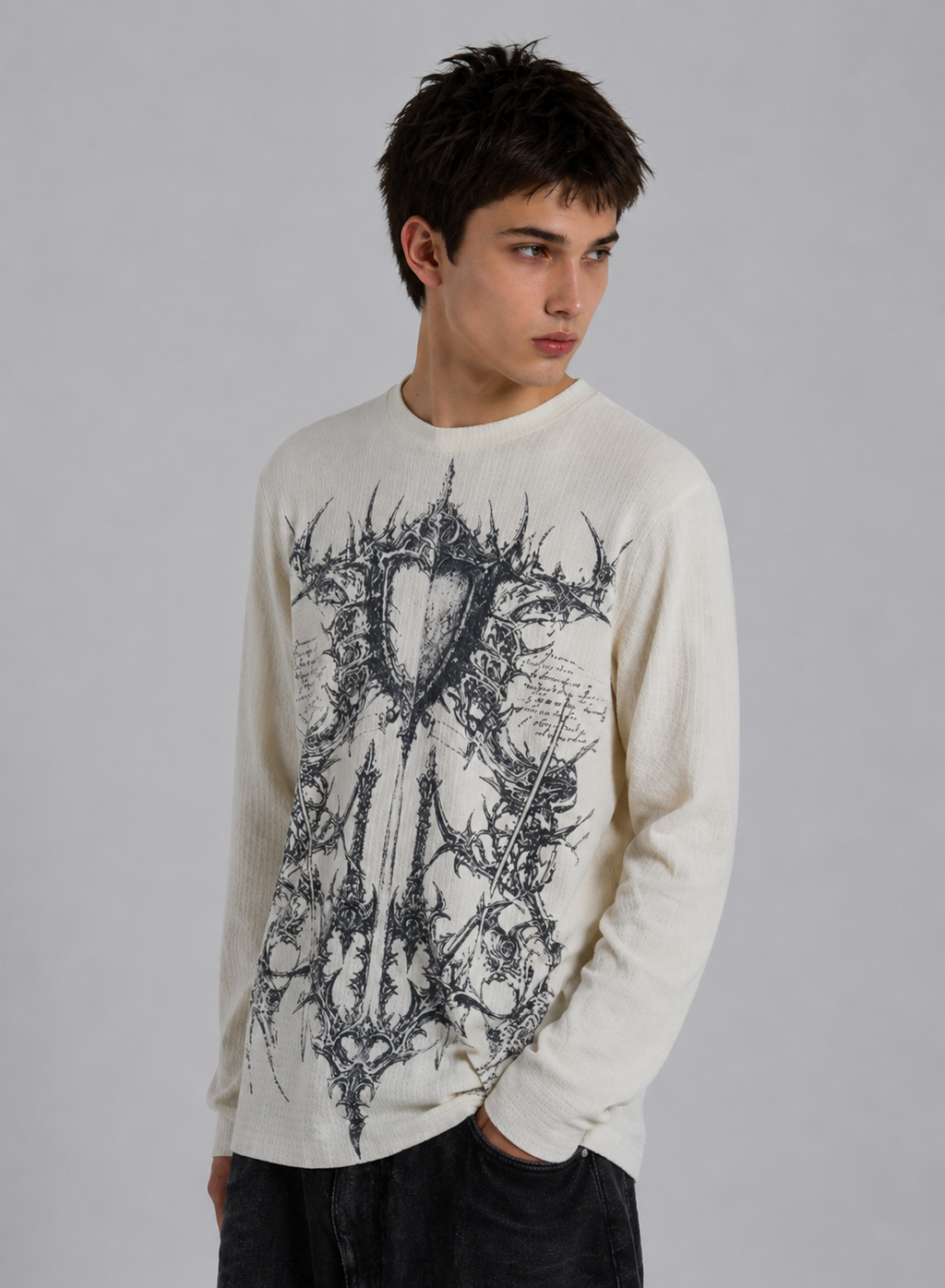 Cross Graphic Tee |HUMEC|