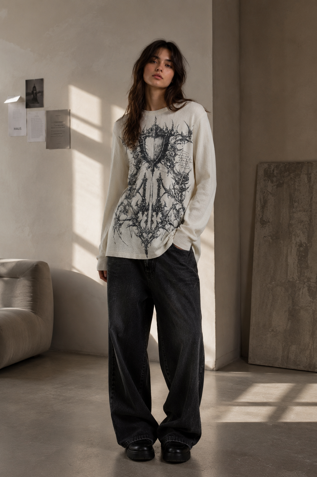 Cross Graphic Tee |HUMEC|