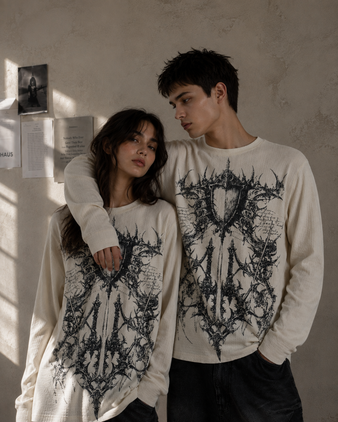 Cross Graphic Tee |HUMEC|