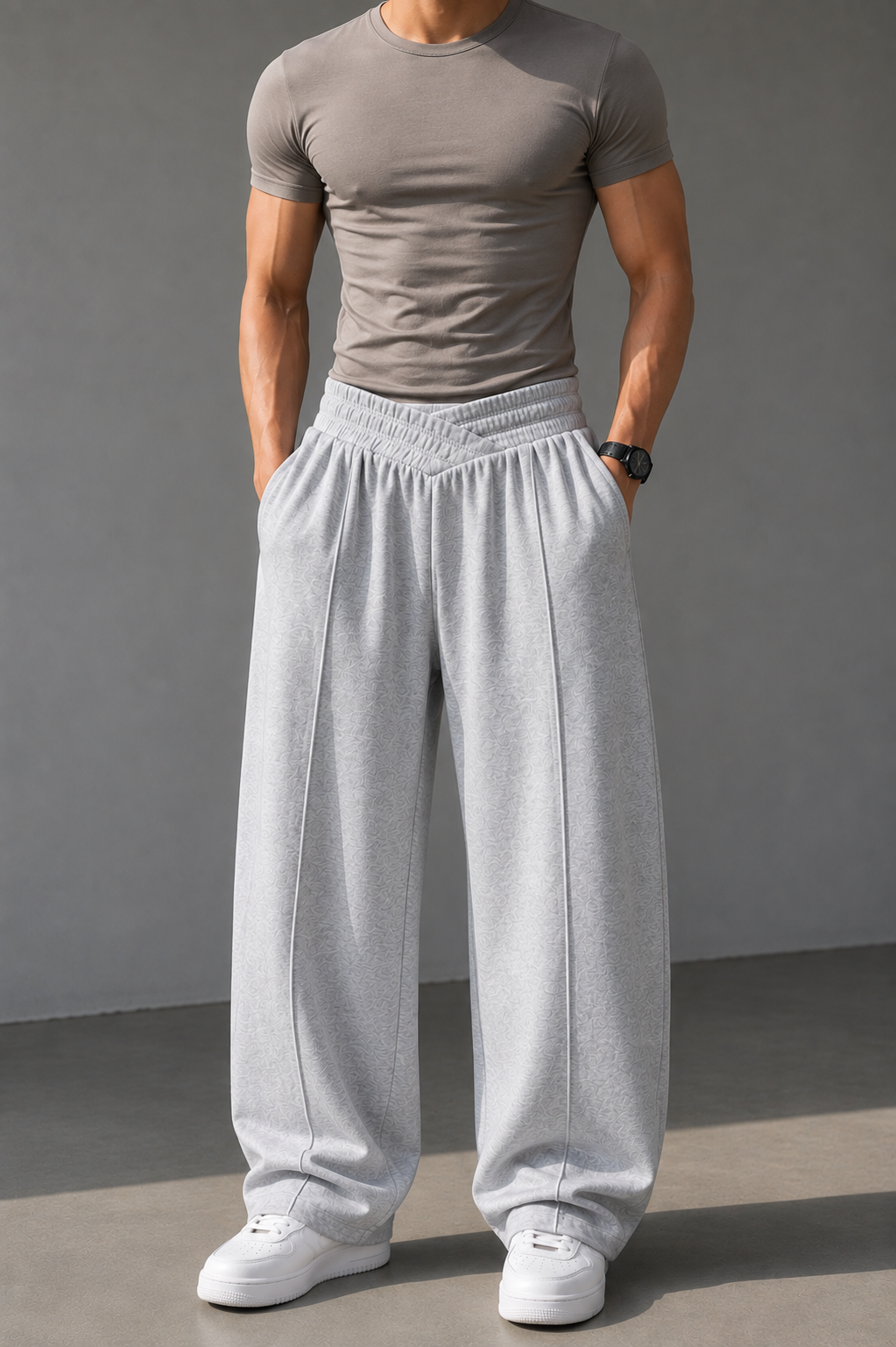 Cross Belt Sweatpant
