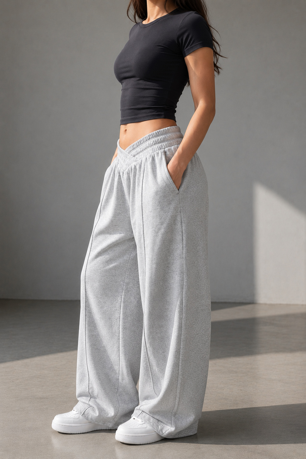 Cross Belt Sweatpant