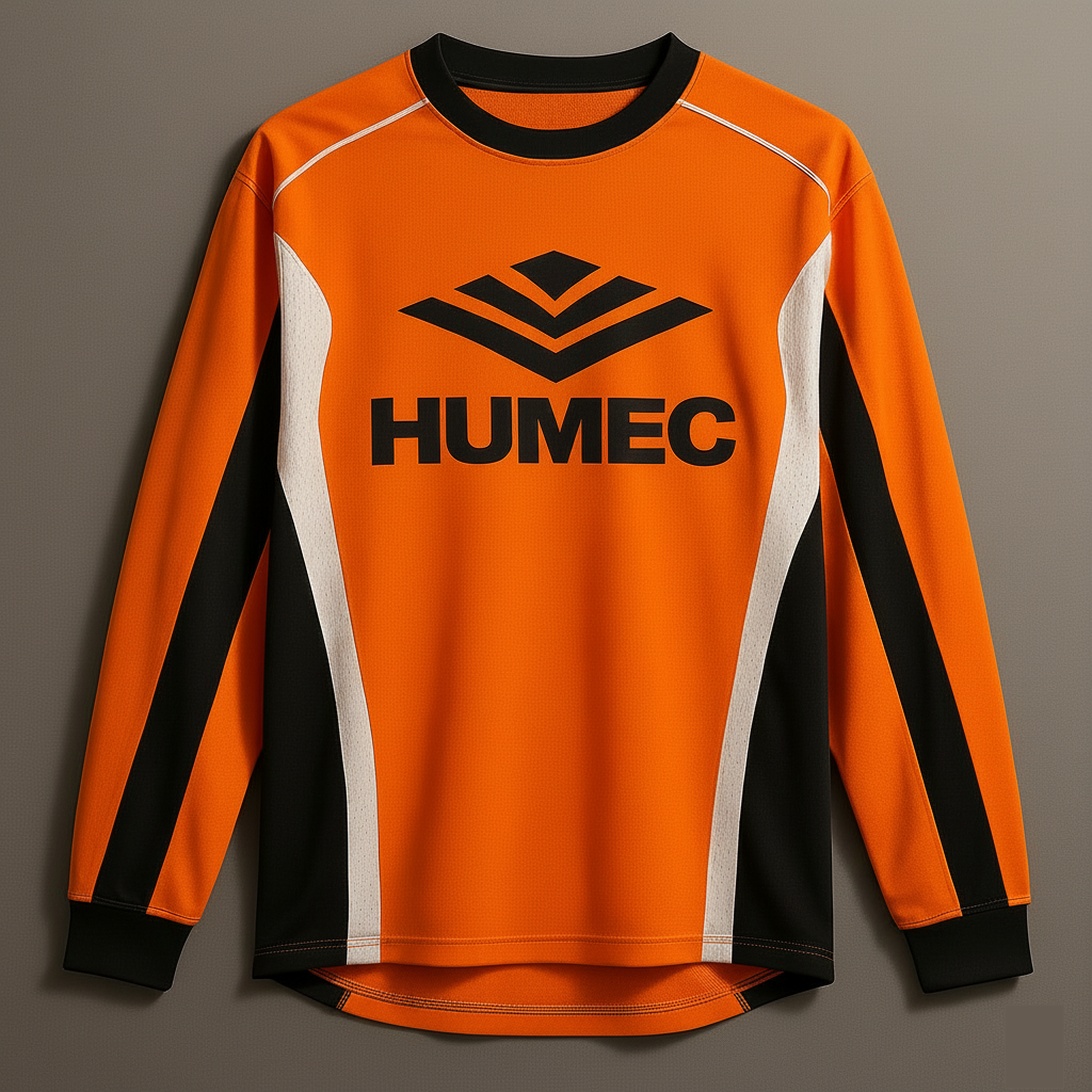 HUMEC Men’s Premium 300 GSM Performance Long-Sleeve Athletic TShirt – Breathable, Quick-Dry, Training & Gym Wear