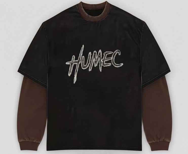 HUMEC 300 GSM Acid Wash Premium Tee