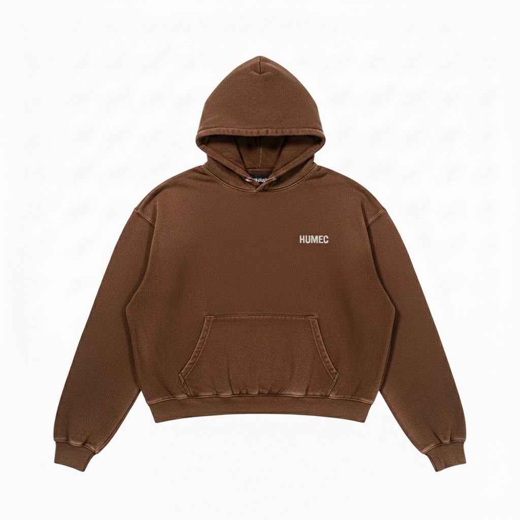 HUMEC – Strength & Honour Acid-Washed Hoodie