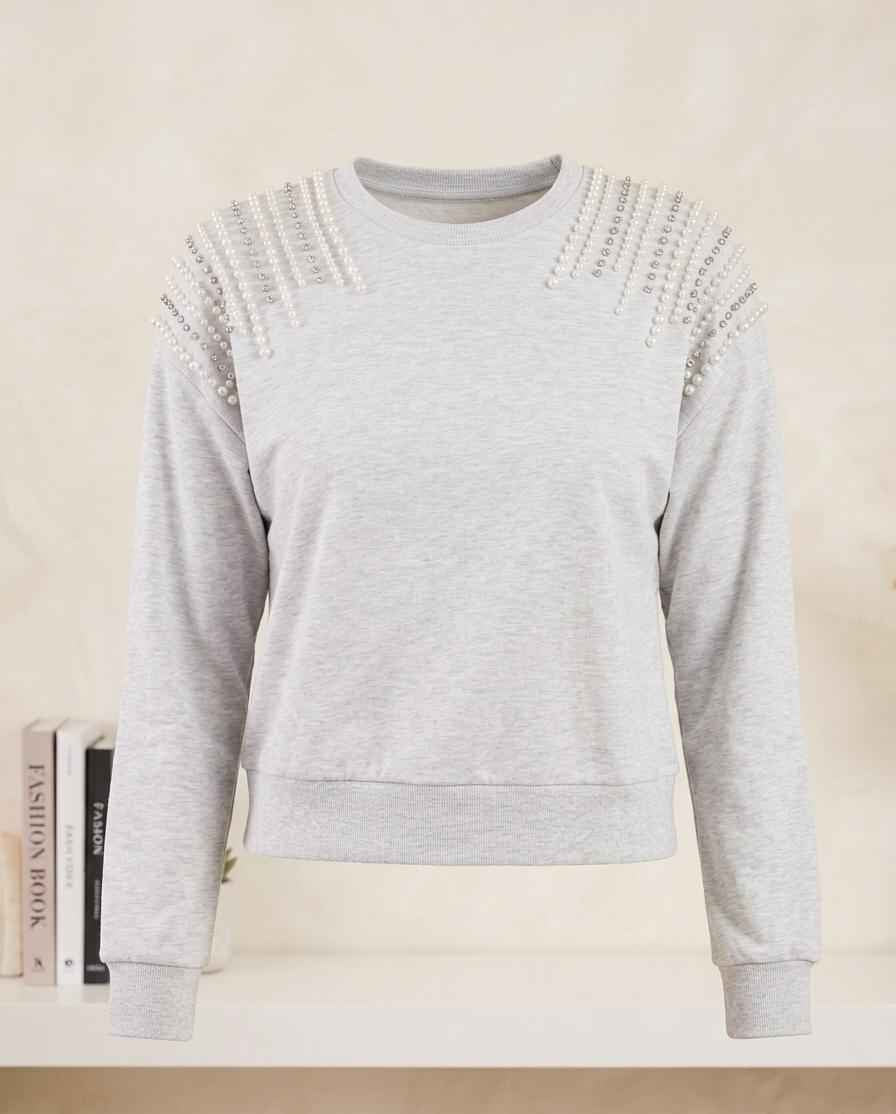 Woman’s crop top ( pearls )