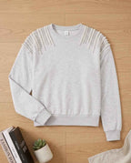 Woman’s crop top ( pearls )