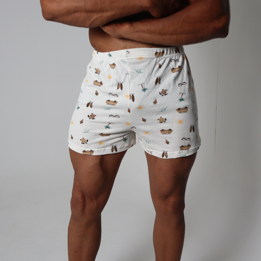 Beach View Printed boxers