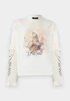 Divine White Streetwear Tee