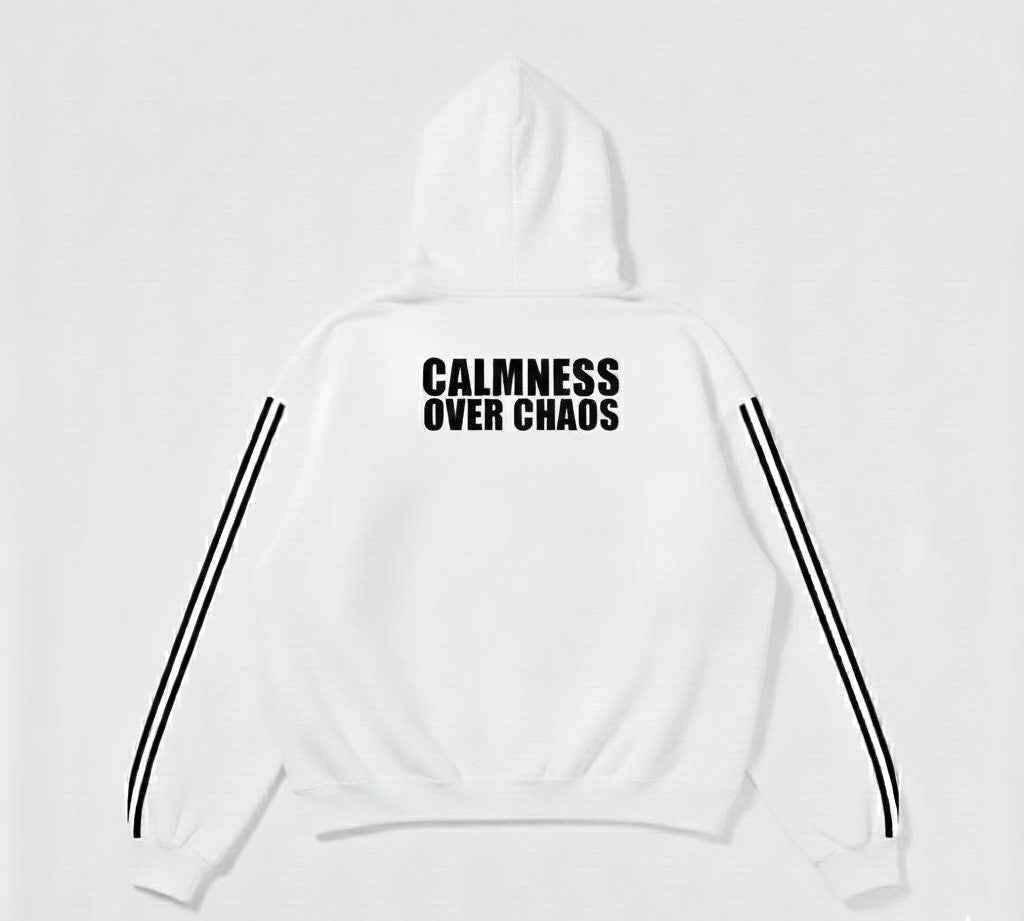 HUMEC Heavyweight Hoodie (400 GSM) - Calmness Over Chaos